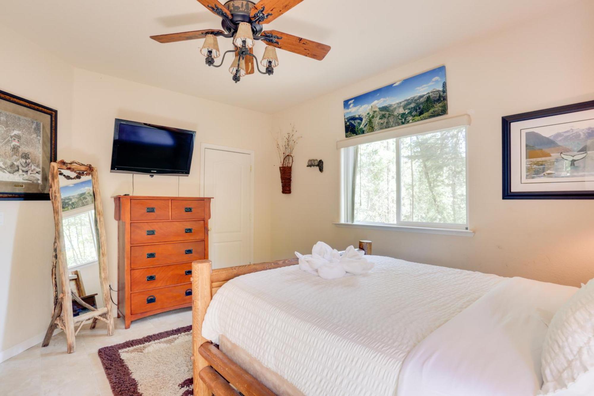 Peaceful And Private Mariposa Cabin On 2 Acres! Villa Midpines Bagian luar foto