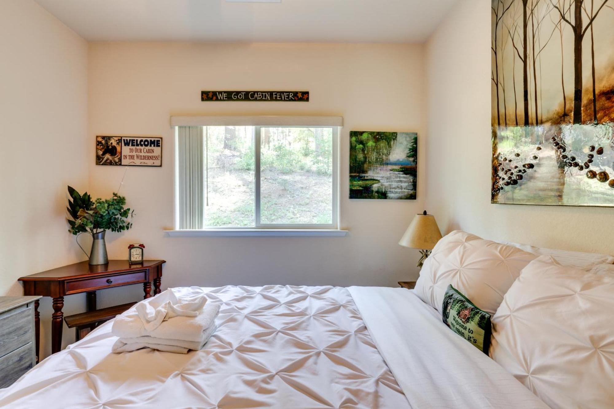 Peaceful And Private Mariposa Cabin On 2 Acres! Villa Midpines Bagian luar foto